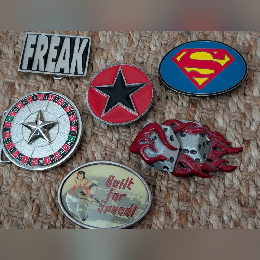 Assorted Belt Buckle Set